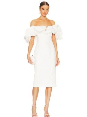 NWT LINE & DOT Samara Dress Off White Small